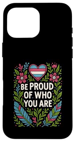 Transgender Pride Be Proud Modern Unisex LGBTQ+ Sichtbarkeit Hülle für iPhone 16 Pro Max Transgender Pride Be Proud Modern Unisex LGBTQ+ Sichtbarkeit Hülle für iPhone 16 Pro Max von Boldly Queer - Expressive Pride Apparel for All