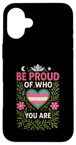 Transgender Pride Be Proud Vintage-LGBTQ+-Herz Hülle für iPhone 16 Plus Transgender Pride Be Proud Vintage-LGBTQ+-Herz Hülle für iPhone 16 Plus von Boldly Queer - Expressive Pride Apparel for All