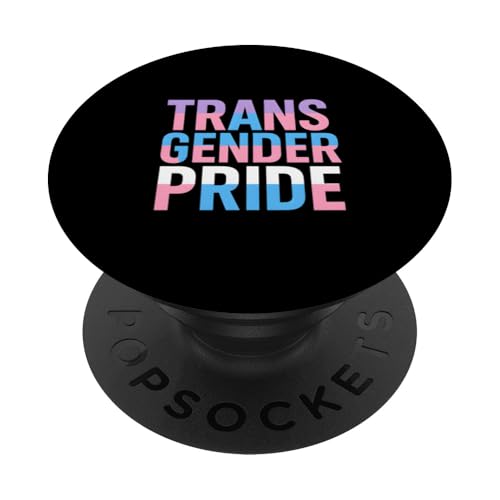 Transgender Pride Month Retro Trans Flag LGBTQ+ Sichtbarkeit PopSockets Klebender PopGrip Transgender Pride Month Retro Trans Flag LGBTQ+ Sichtbarkeit PopSockets Klebender PopGrip von Boldly Queer - Expressive Pride Apparel for All