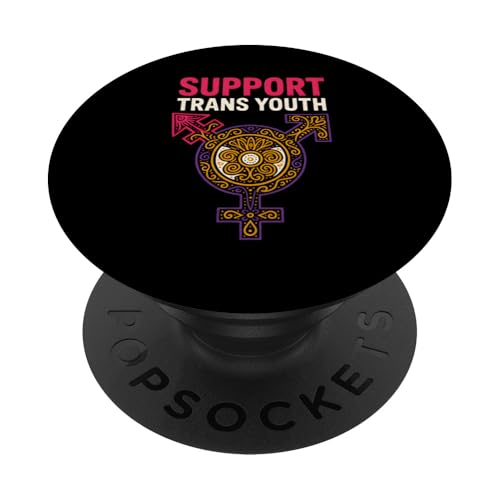 Transgender Pride Support Trans für Jugendliche im Retro-Look, Unisex PopSockets Klebender PopGrip Transgender Pride Support Trans für Jugendliche im Retro-Look, Unisex PopSockets Klebender PopGrip von Boldly Queer - Expressive Pride Apparel for All