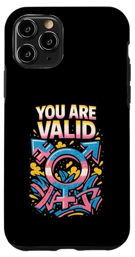 Transgender Pride You Are Valid Damen Unisex Trans Flagge Hülle für iPhone 11 Pro Transgender Pride You Are Valid Damen Unisex Trans Flagge Hülle für iPhone 11 Pro von Boldly Queer - Expressive Pride Apparel for All