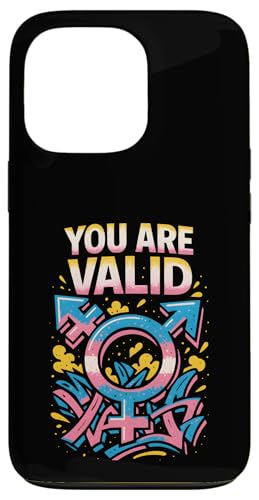 Transgender Pride You Are Valid Damen Unisex Trans Flagge Hülle für iPhone 13 Pro Transgender Pride You Are Valid Damen Unisex Trans Flagge Hülle für iPhone 13 Pro von Boldly Queer - Expressive Pride Apparel for All