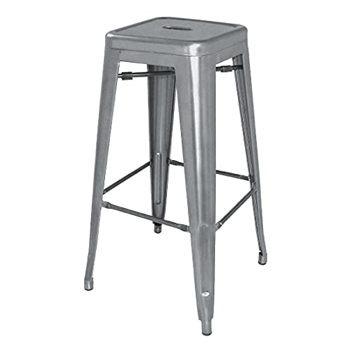 Bolero Bistro Stahlhocker Gun Metal Grey 4er Pack Bolero Bistro Stahlhocker Gun Metal Grey 4er Pack von Bolero
