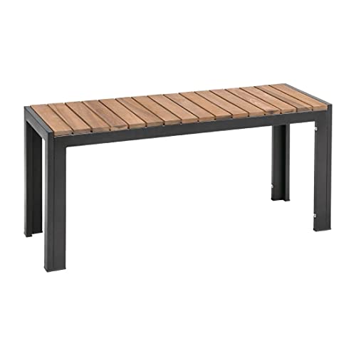 Bolero DS154 Stahl- und Akazienholzbänke, 100cm, 2 Stück Bolero DS154 Stahl- und Akazienholzbänke, 100cm, 2 Stück von Bolero