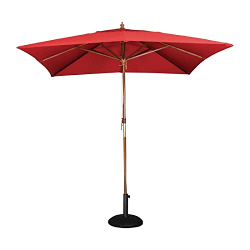 Bolero GL306 Umlenkrolle Sonnenschirm, 2500 mm, rot von Bolero