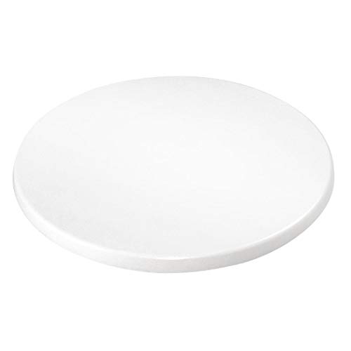 Bolero Runde Tischplatte aus Holz, für Küche, Restaurant, Café, Esszimmer, 30 x 600 mm, Weiß Bolero Runde Tischplatte aus Holz, für Küche, Restaurant, Café, Esszimmer, 30 x 600 mm, Weiß von Bolero