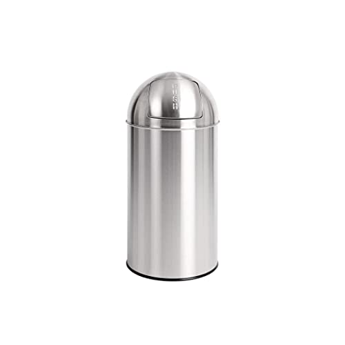 Bolero Waste Bin with Liner St/St - 40Ltr 362x748mm von Bolero