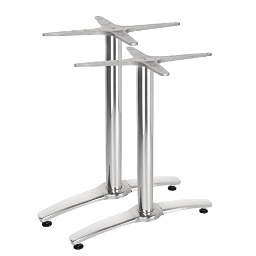 Bolero gh985 Twin Bein Tisch Boden, Aluminium von Bolero