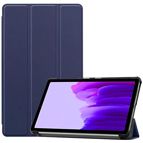 Boleyi Tablet Hülle für Samsung Galaxy Tab S8 Plus, Slim Schutzhülle Hochwertiges PU Schlank Leder Hülle, mit Ständer Funktion, für Samsung Galaxy Tab S8 Plus Zoll Modell,Dunkel blau von Boleyi