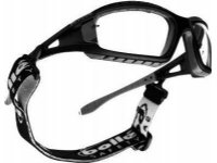 bolle Vollsichtschutzbrille TRACKER klar Bügel schwarz+Band (TRACPSI) von Bolle