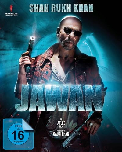 Jawan (Blu-ray + DVD) (Limited Special Edition) (inkl. Postkarten & Metall-Effekt-Aufkleber) von BollyLove