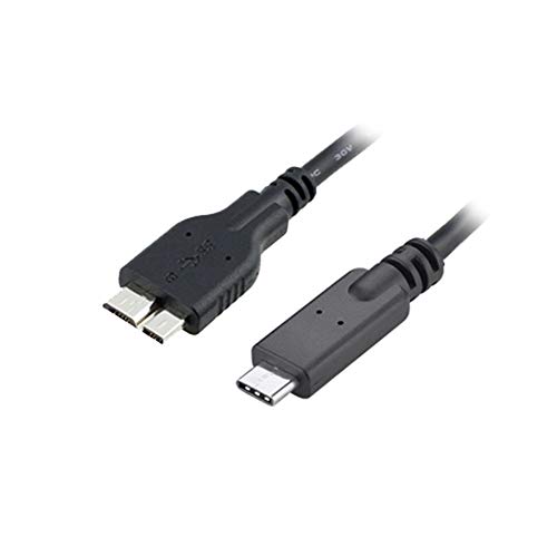 B48S USB C auf Micro USB 3.0 Adapter, USB 3.1 Typ C auf USB Micro-B Kabel, Externe Festplatten 3.1 Kabel 20cm von Bolwins