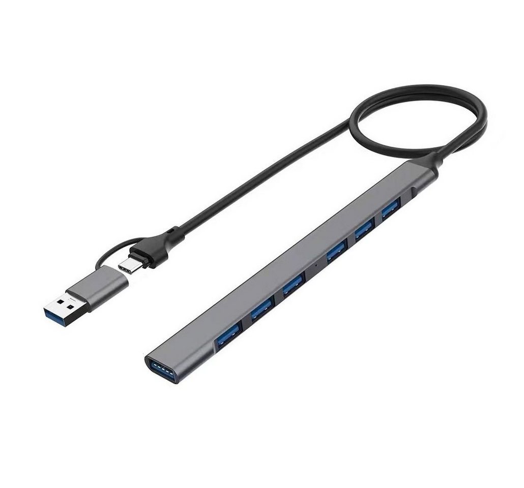 Bolwins A38 USB Typ C + USB Stecker auf USB Buchse OTG Adapter Kabel 7in2 50cm USB-Kabel von Bolwins