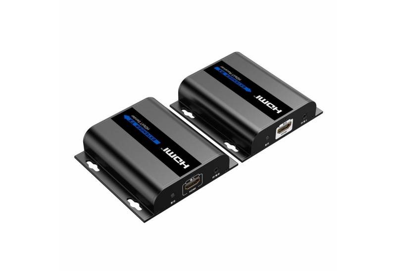 Bolwins Audio-Wandler D91D HDMI RJ45 Extender Verlängerung + IR über Cat 5/6 Patchkabel 120m von Bolwins