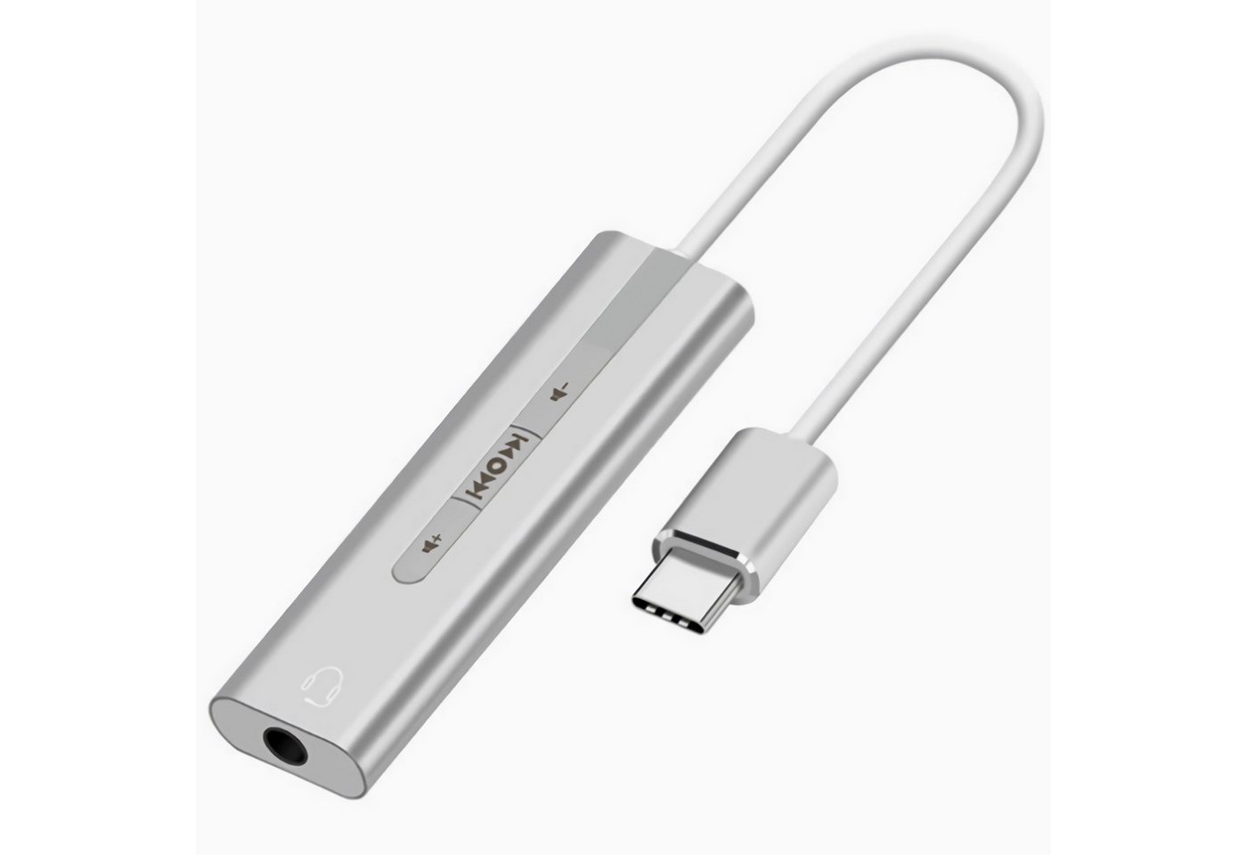 Bolwins Audio-Wandler K47 USB-C auf 3,5mm Stereo Audio Adapter Kabel für Kopfhörer Mikrofon Bolwins Audio-Wandler K47 USB-C auf 3,5mm Stereo Audio Adapter Kabel für Kopfhörer Mikrofon von Bolwins