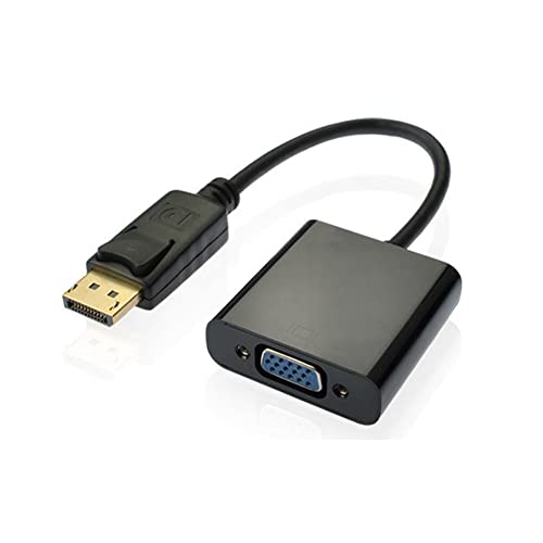 Bolwins B64S DisplayPort auf VGA Adapter – 1080P DP zu VGA Stecker-Buchse Kabel, 25 cm für Monitor und Laptop von Bolwins