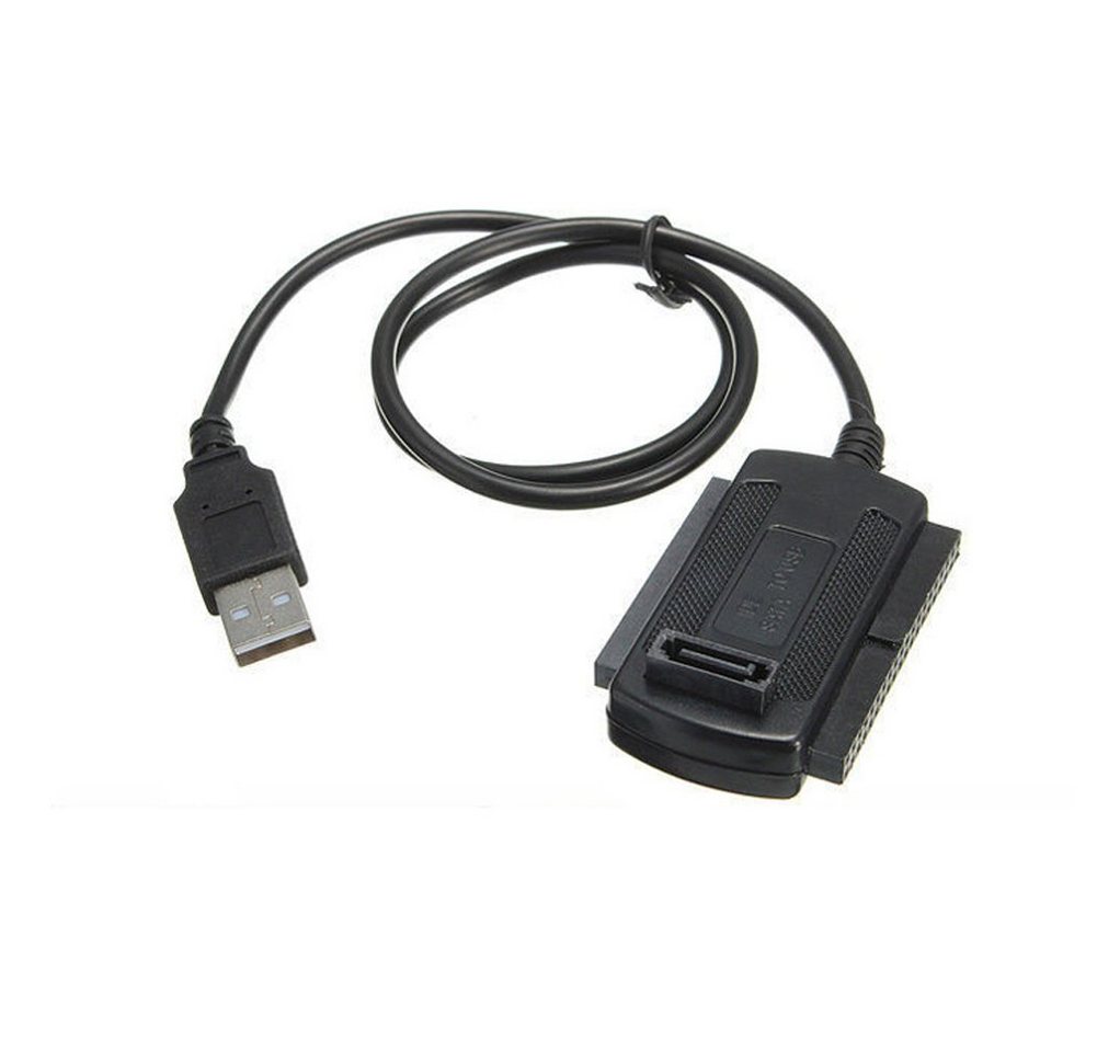 Bolwins B95 50cm 3in1 USB 2.0 auf IDE / SATA Kabel Adapter Festplatte Laufwerk Computer-Kabel, (50 cm) von Bolwins