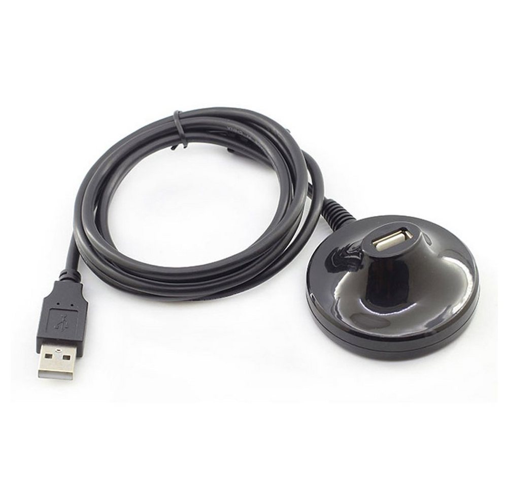 Bolwins E20C 1,5m USB 2.0 Verlängerungskabel mit Ferritkern Standfuß für TV PC Verlängerungskabel, (150 cm) von Bolwins