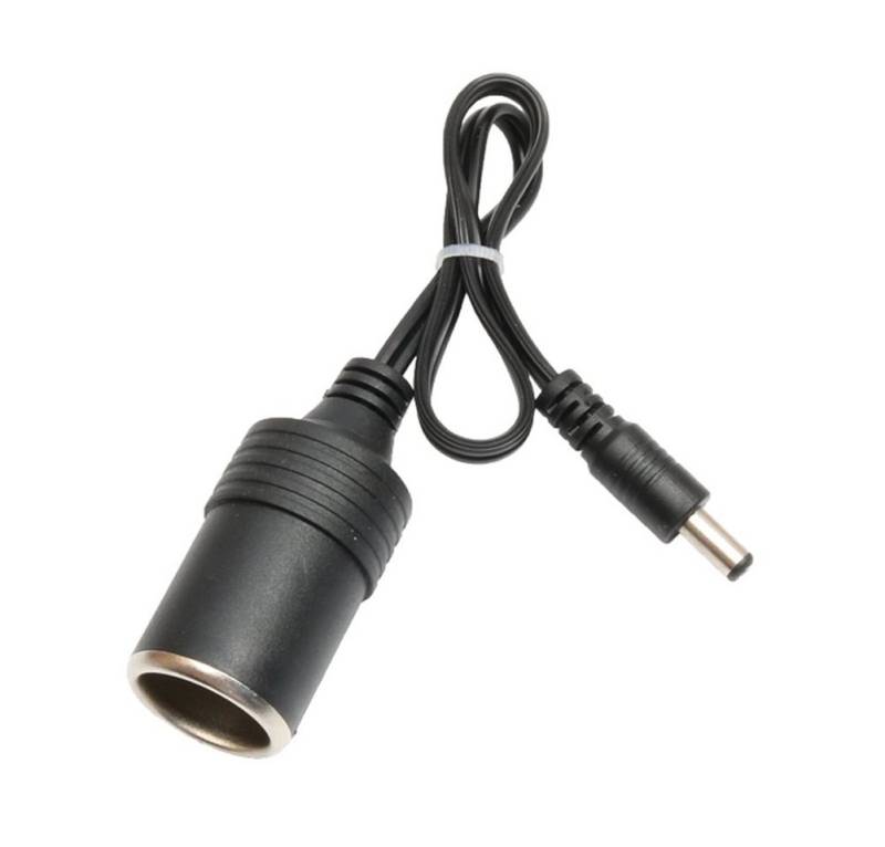 Bolwins E29C KFZ LKW Netzteil Kabel DC 5.5x2.1mm Stecker zu Zigarettenanzünder Stromkabel, (30 cm) von Bolwins