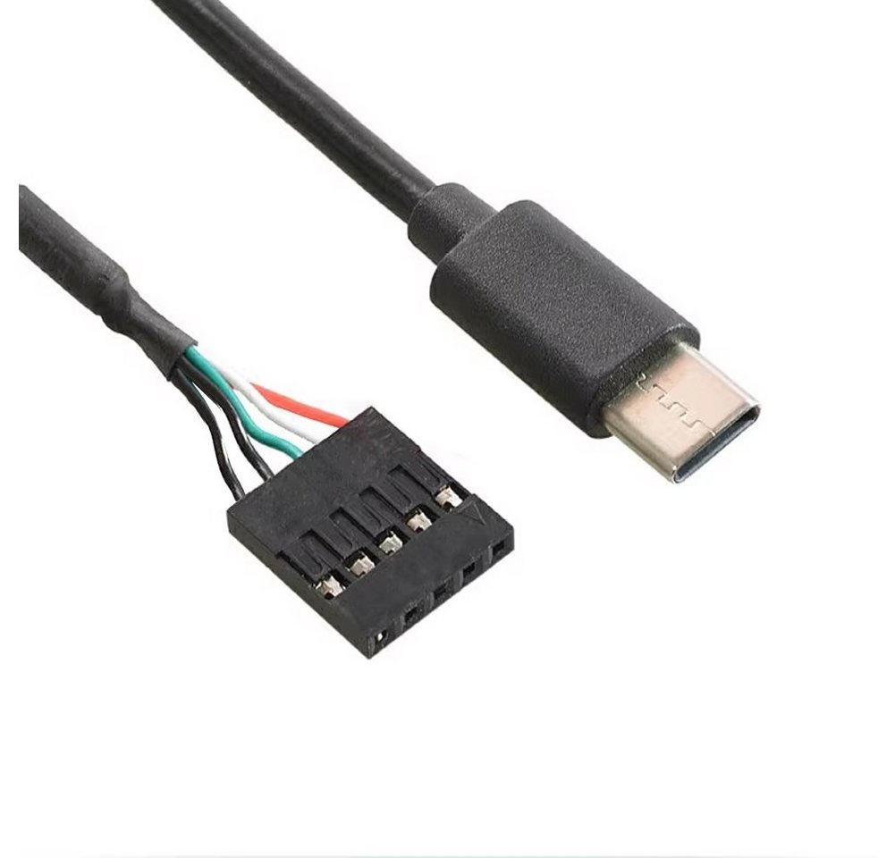 Bolwins F01 Pinheader 5p auf USB Typ-C Kabel 5p Header Buchse zu Typ-C Stecker Computer-Kabel von Bolwins