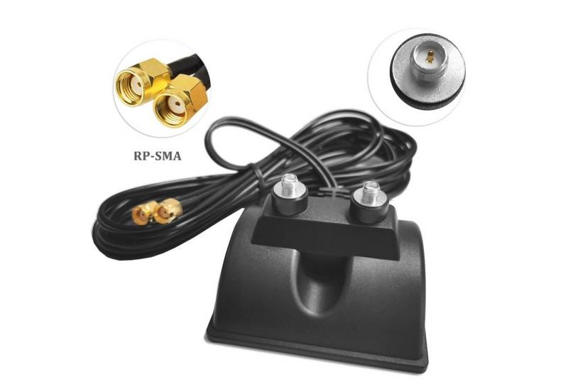 Bolwins F11C 3m WIFI RP-SMA Antenne Verlängerungskabel Adapter mit Standfuß Verlängerungskabel, (300 cm) von Bolwins
