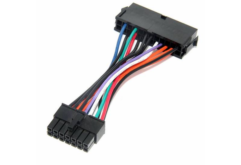 Bolwins F36 Adapter Kabel 24pin auf 14pin Strom für Lenovo Medion ATX Netzteil Computer-Kabel von Bolwins