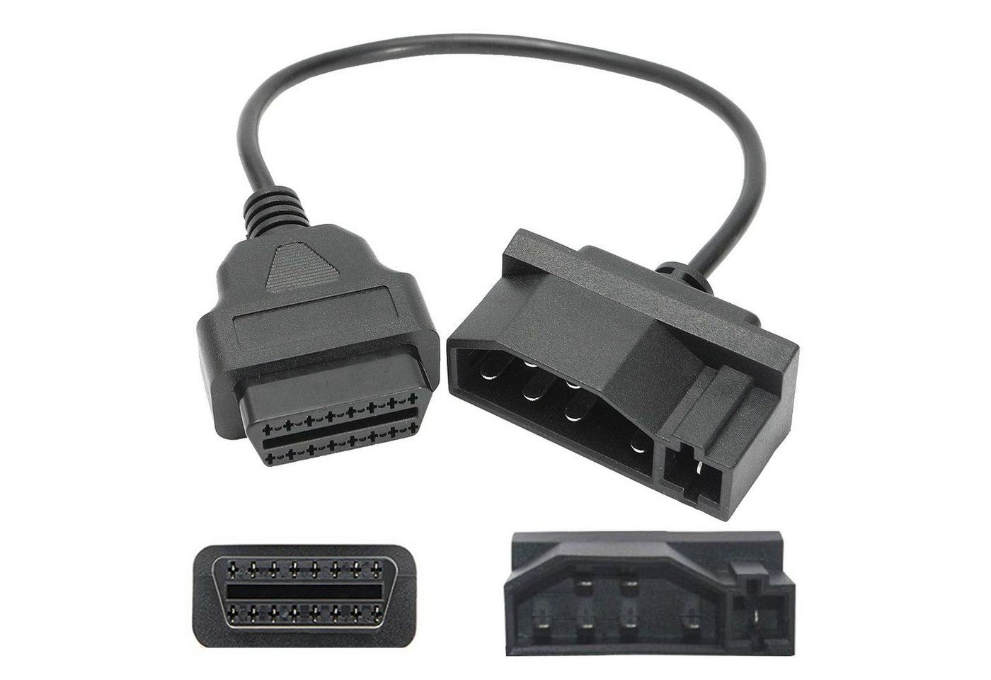 Bolwins F90C 40cm Kabel Adapter für Auto Ford 7-Pin OBD2 Diagnose Fehler lesen Elektro-Kabel von Bolwins