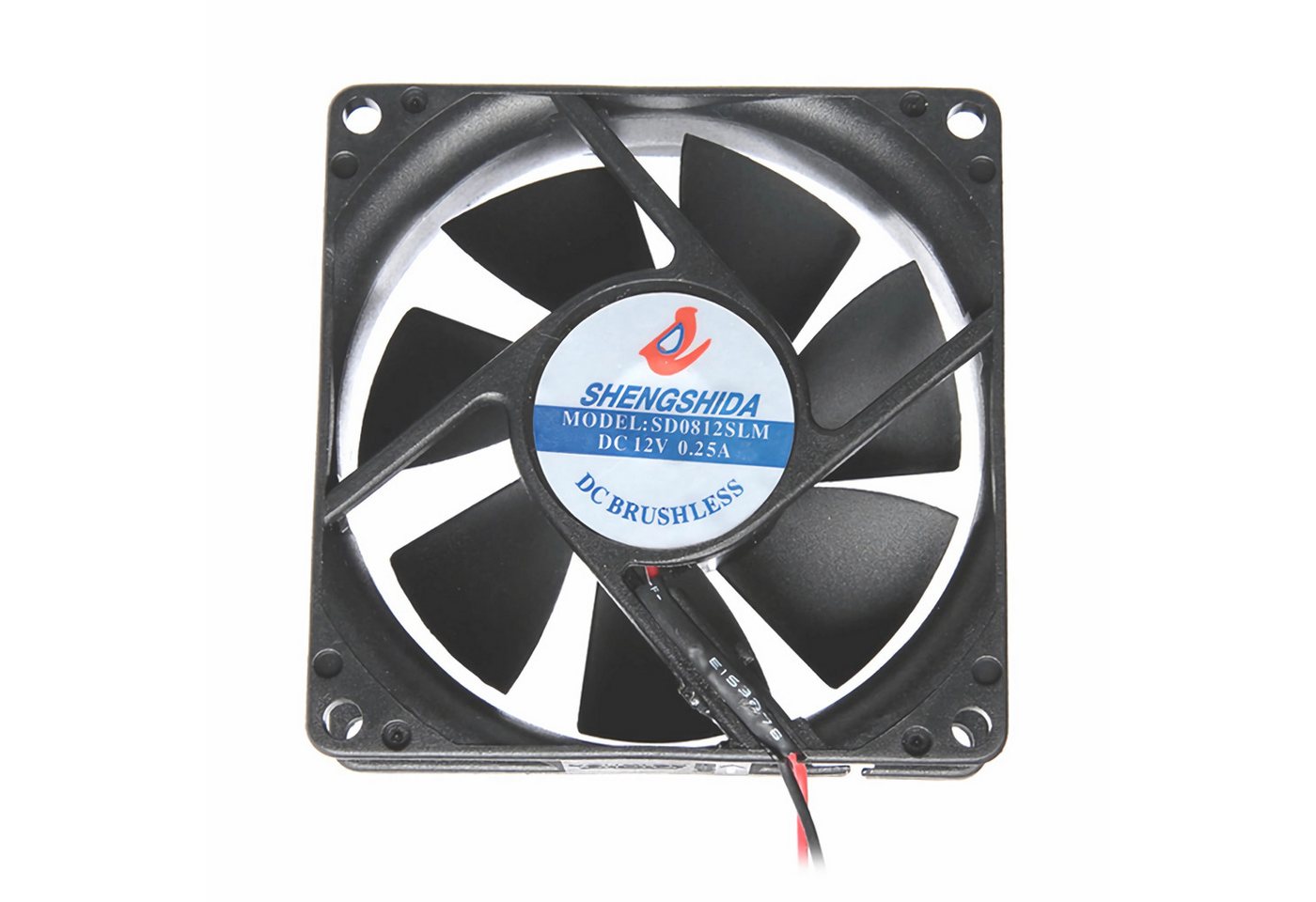 Bolwins Gehäuselüfter G58C 4pin 12V 80x80x25mm Brushless Lüfter Lüfterkühler Kühler Computer Bolwins Gehäuselüfter G58C 4pin 12V 80x80x25mm Brushless Lüfter Lüfterkühler Kühler Computer von Bolwins