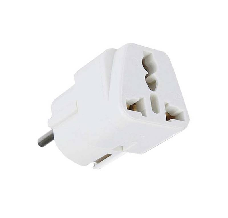 Bolwins H52C Reiseadapter US UK AU auf EU Stecker Ladegerät Adapter 250V 10A Reiseadapter von Bolwins