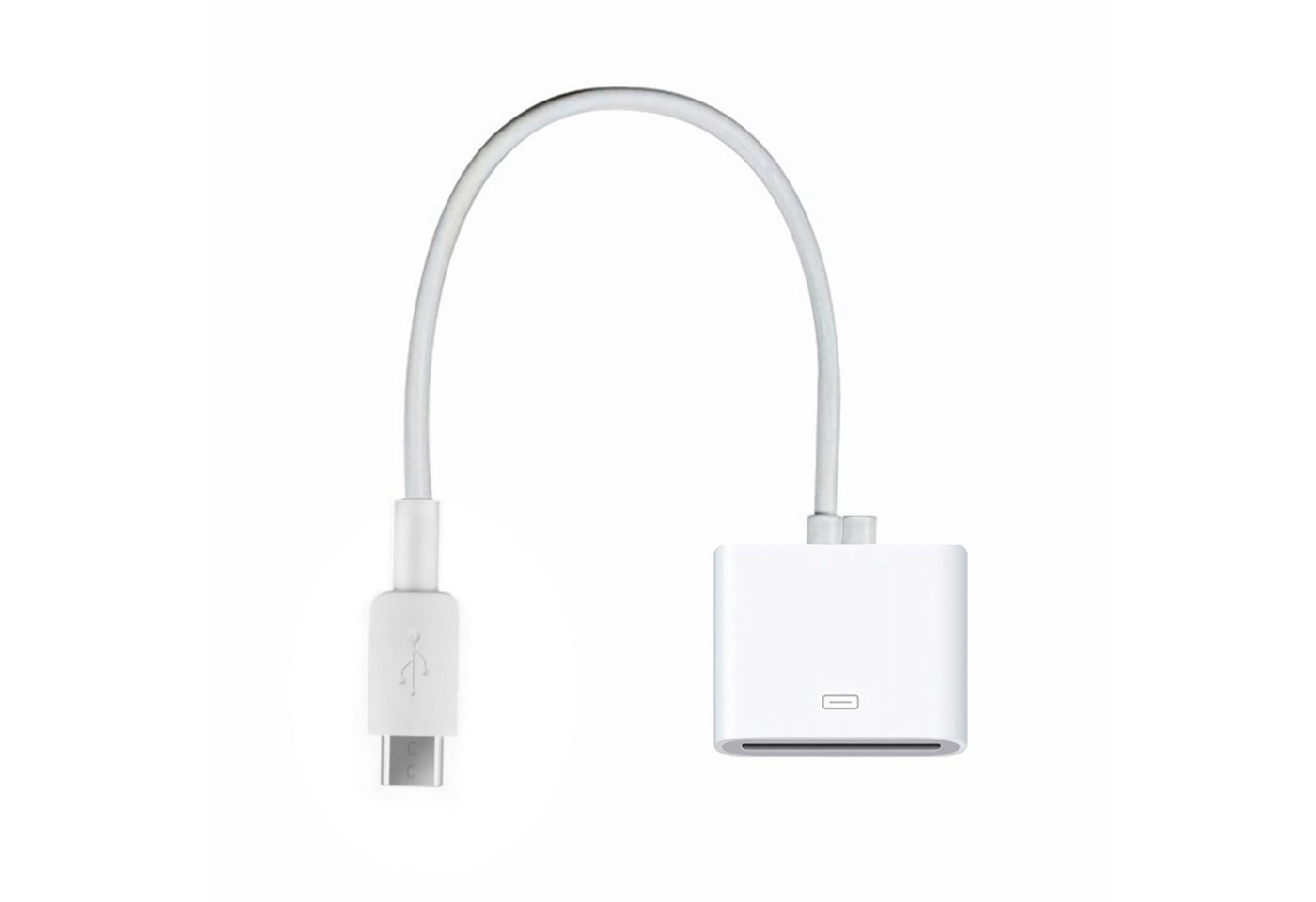 Bolwins H66 micro USB zu Dock Connector 30pin Adapter passend für Handy Tablet Smartphone-Kabel Bolwins H66 micro USB zu Dock Connector 30pin Adapter passend für Handy Tablet Smartphone-Kabel von Bolwins