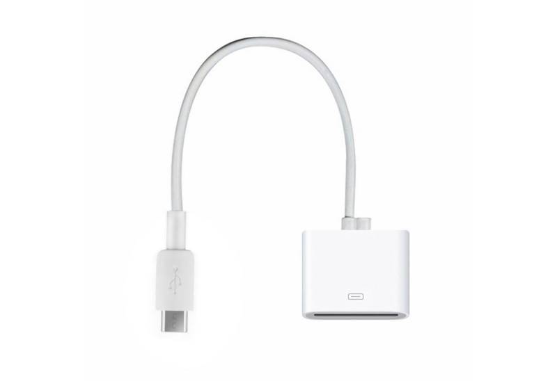 Bolwins H66 micro USB zu Dock Connector 30pin Adapter passend für Handy Tablet Smartphone-Kabel von Bolwins