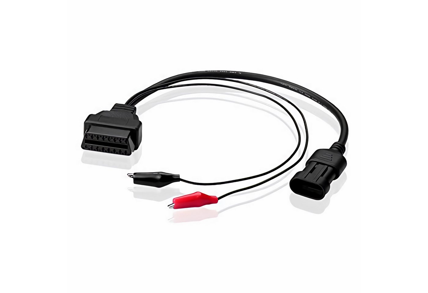 Bolwins H86 3Pin Adapter Stecker OBD2 16pin passend für Fiat Alfa Romeo Lancia Elektro-Kabel von Bolwins