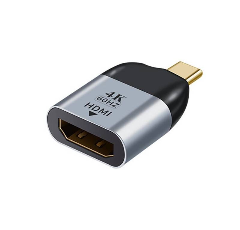 Bolwins I46 USB-C auf HDMI Adapter Kabel USB C zu HDMI 3D f TV PC Laptop Handy Audio- & Video-Adapter von Bolwins