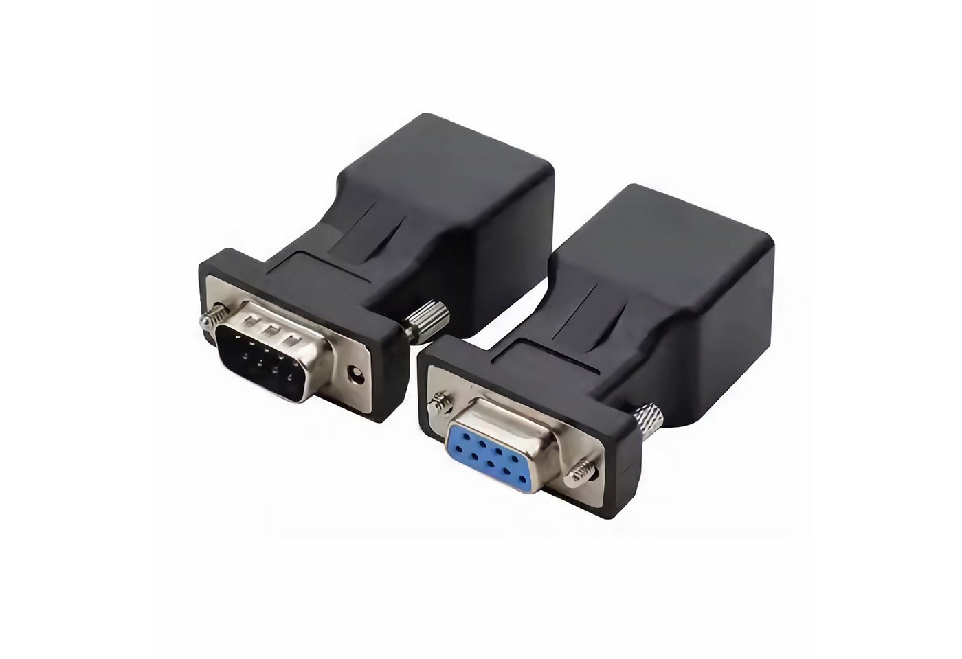 Bolwins J13 VGA Extender Ethernet Adapter 15pin Stecker/Buchse auf RJ45 Buchse Adapter von Bolwins