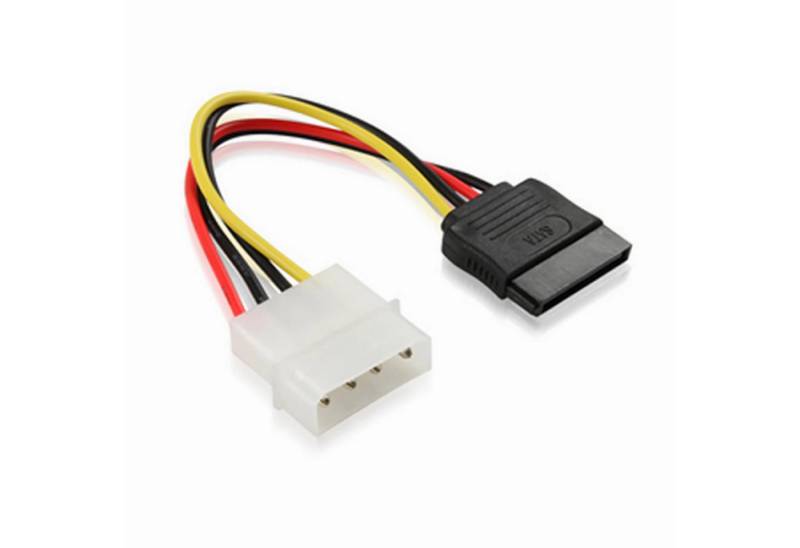 Bolwins K32 Sata 3 Stromkabel Anschlusskabel 4pin Molex Stecker auf 15pin Sata Computer-Kabel von Bolwins