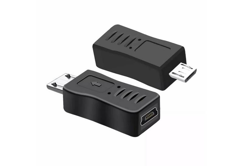 Bolwins N14 USB Adapter Mini USB 5pin Buchse auf Micro USB Stecker Handy GPS USB-Adapter von Bolwins