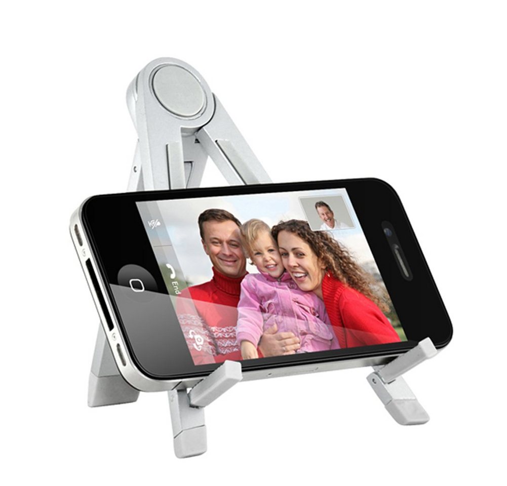 Bolwins N17C Bolwins Tablet Ständer Standhalter Halter Klappbar passend für GalaxyTab HTC Flyer Smartphone Handy-Halterung von Bolwins