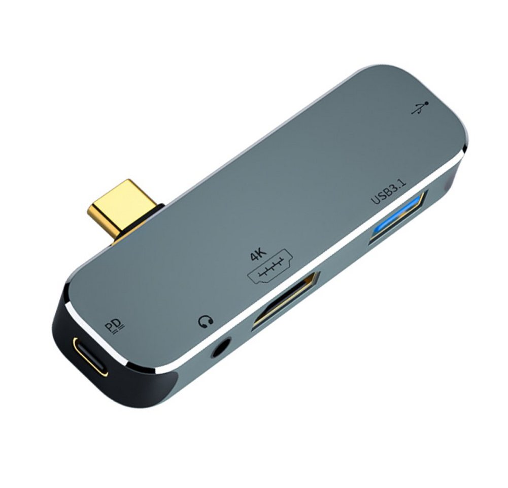 Bolwins O17C Adapter USB Typ-C auf USB 2.0, USB 3.1, USB-C mit PD, HDMI, 3,5mm Audio- & Video-Adapter Bolwins O17C Adapter USB Typ-C auf USB 2.0, USB 3.1, USB-C mit PD, HDMI, 3,5mm Audio- & Video-Adapter von Bolwins