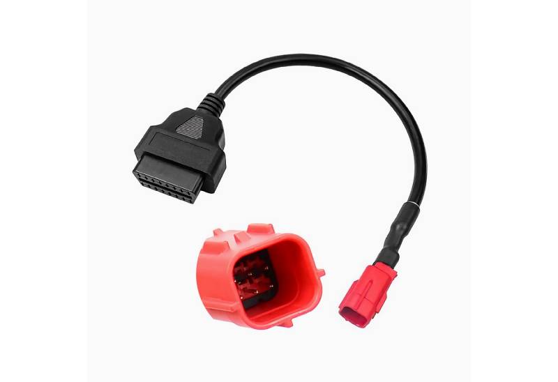 Bolwins P17 OBD zu OBD2 Adapter 6pin zu 16pin Diagnose für Honda Suzuki Yamaha Elektro-Kabel von Bolwins