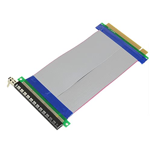 Bolwins P31S PCIe 16x Riser Kabel – High-Speed PCI Express 16x Extender Adapter, 19cm GPU Erweiterungskarte Stromkabel für PC von Bolwins