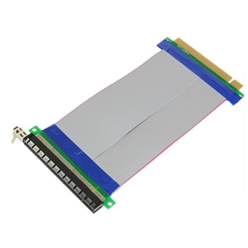 Bolwins P31S PCIE Riser Kabel PCIE 16x Riser Extender Karte Adapter Verlängerung Stromkabel 16x Extreme High Speed Riser Kabel PCI Express Port GPU Erweiterungskarter 19cm von Bolwins