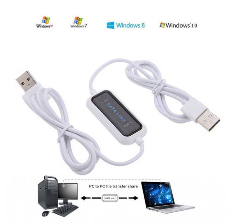 Bolwins P79C 160cm Kopie Datenkabel PC auf PC USB auf USB 2.0 Kabel Multimedia USB-Kabel, (160 cm) von Bolwins