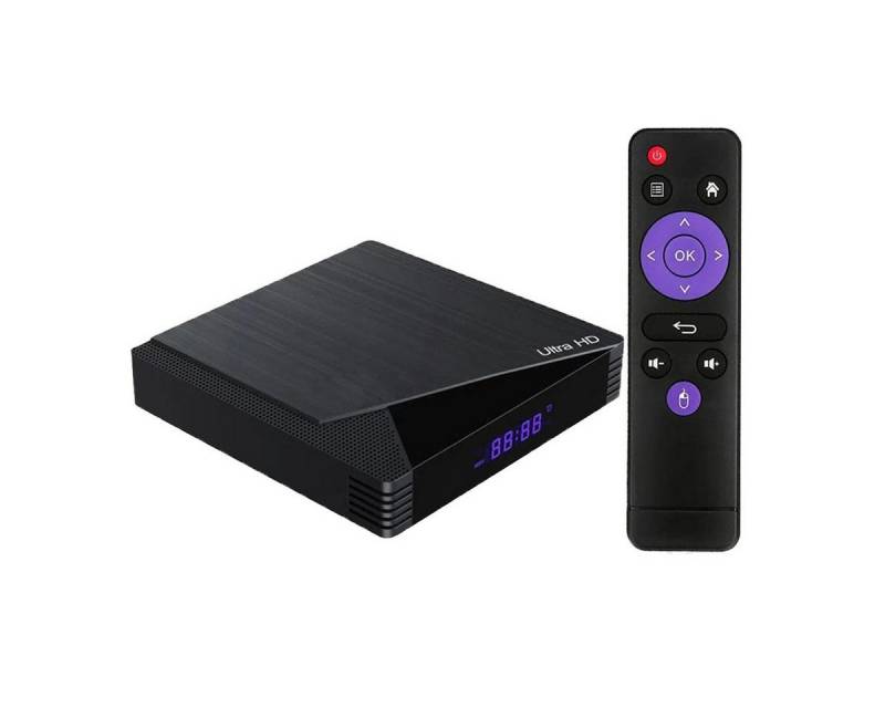 Bolwins P80C Smart TV Box 2,4G & 5,8G WiFi Ethernet LAN 6K H.265 Video Audio Audio- & Video-Adapter von Bolwins