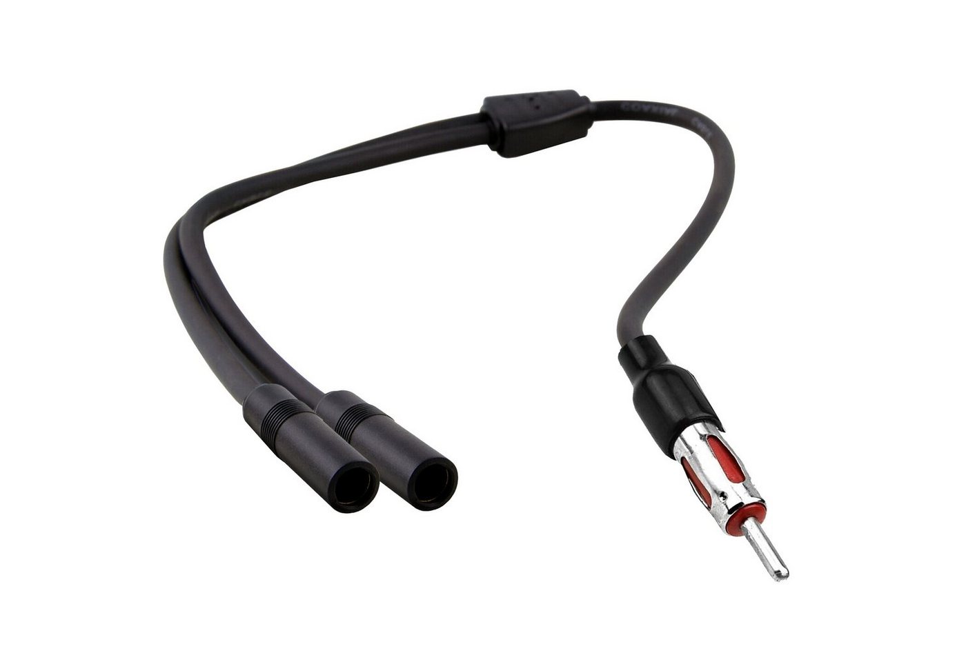 Bolwins Q45 Y-Adapter Antenne Verteiler Kabel DIN ISO Stecke auf 2x DIN Buchse Elektro-Kabel Bolwins Q45 Y-Adapter Antenne Verteiler Kabel DIN ISO Stecke auf 2x DIN Buchse Elektro-Kabel von Bolwins
