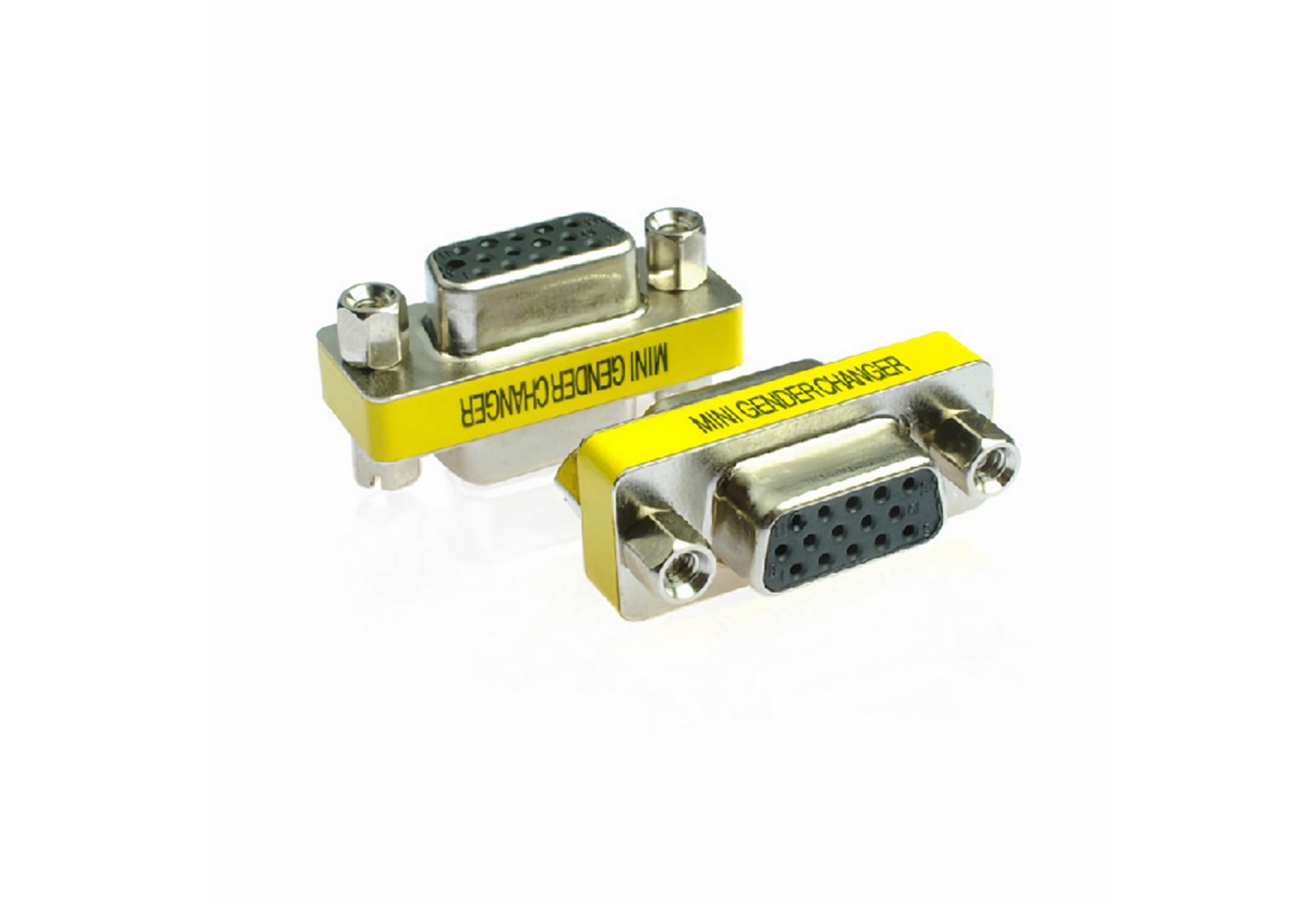 Bolwins R25 VGA Kupplung VGA Buchse auf VGA Buchse Adapter D Sub Adapter 15Pol Computer-Adapter von Bolwins