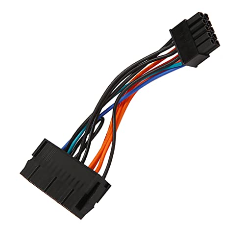 C36S Netzteilkabel Adapter 24-Pin auf 10-Pin – 13 cm Stromkabel für Lenovo Medion ATX Netzteil, 24-Pin Buchse auf 10-Pin Stecker, Hauptplatinen-Stromkabel für 10-Pin Motherboards von Bolwins