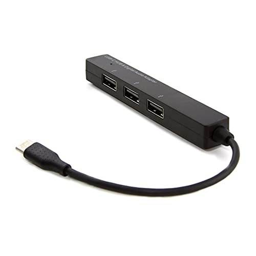 D33S Docking Station – USB Typ C auf USB 2.0 OTG Hub + 3,5mm AUX Audiobuchse Adapter für PC/Laptop/Tablet/Smartphone – OTG-fähiger externer USB-Verteiler für Typ-C-Geräte D33S Docking Station – USB Typ C auf USB 2.0 OTG Hub + 3,5mm AUX Audiobuchse Adapter für PC/Laptop/Tablet/Smartphone – OTG-fähiger externer USB-Verteiler für Typ-C-Geräte von Bolwins