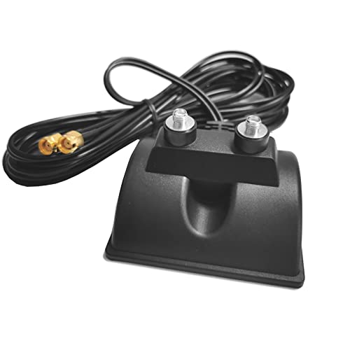 F11CS WiFi RP-SMA Antenne Verlängerungskabel Adapter mit Magnet Standfuß, Dual Band WLAN Signal Booster, 3m Kabellänge für Repeater und Range Extender von Bolwins