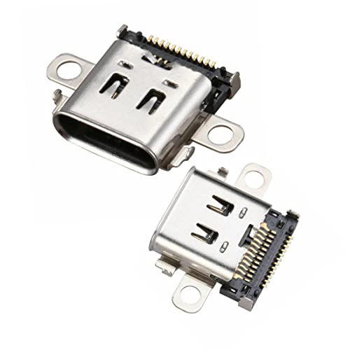 H57S Bolwins Ladegerät USB-Port (Typ USB C) Ladebuchse Ersatz für Nintendo Switch Ladegerät USB TYP-C Dock Connector Anschluss Socket von Bolwins