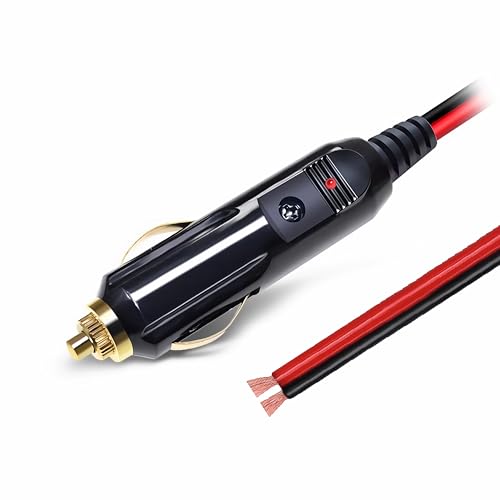 L32 KFZ Auto Zigarettenanzünder Stecker 12V/24V mit 20A Sicherung – Universal Adapter für PKW, LKW, Boot, Wohnmobil, Caravan – Hochwertiger Zigarettenanzünder Anschluss für Auto Zubehör von Bolwins